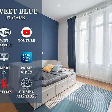 Ferienwohnung Sweet Blue T1 Gare Libourne Exterior foto